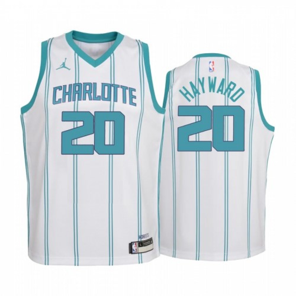 Men's Charlotte Hornets Hayward #20 Jordan Brand White 20/21 Swingman Jersey - Association Edition-Pro Kit Vault | Brand New 26/27 Sports Jerseys